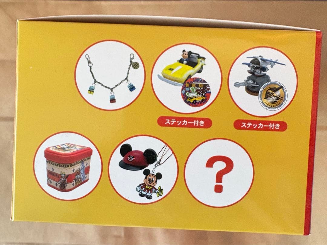 ディズニー　40周年　メモリーゴーラウンド　ミニチュアトイ　全6種　未開封