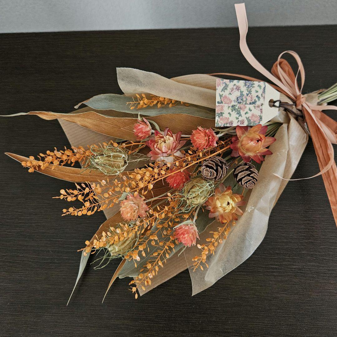 ドライフラワー ミニ スワッグ 三点セット＊9