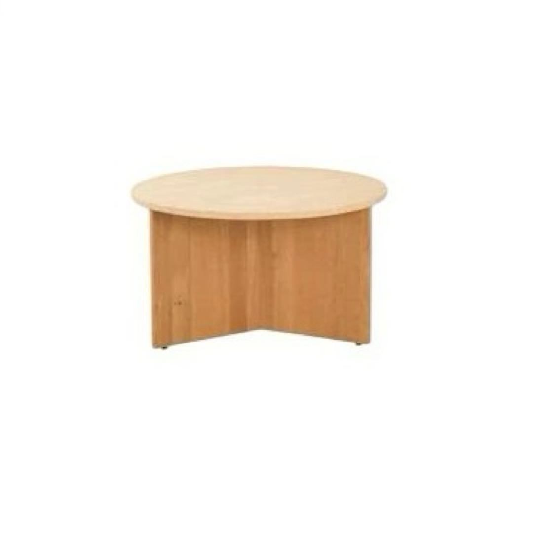 大理石 ウッド ラウンドテーブル　ローテーブル