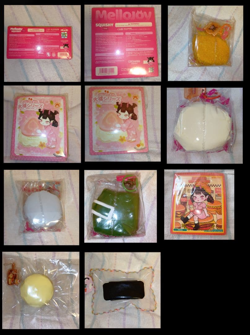 (シュリンク付き発送✨)スクイーズ11個セット