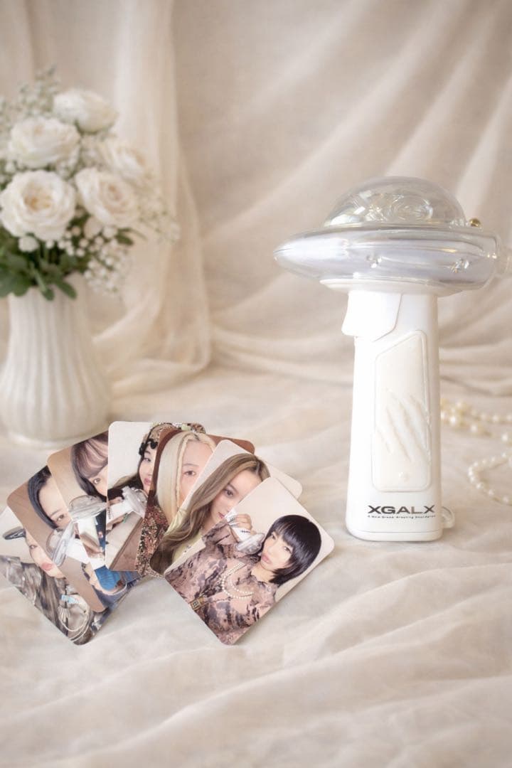 即発送 XG OFFICIAL LIGHT STICK ペンライト トレカセット