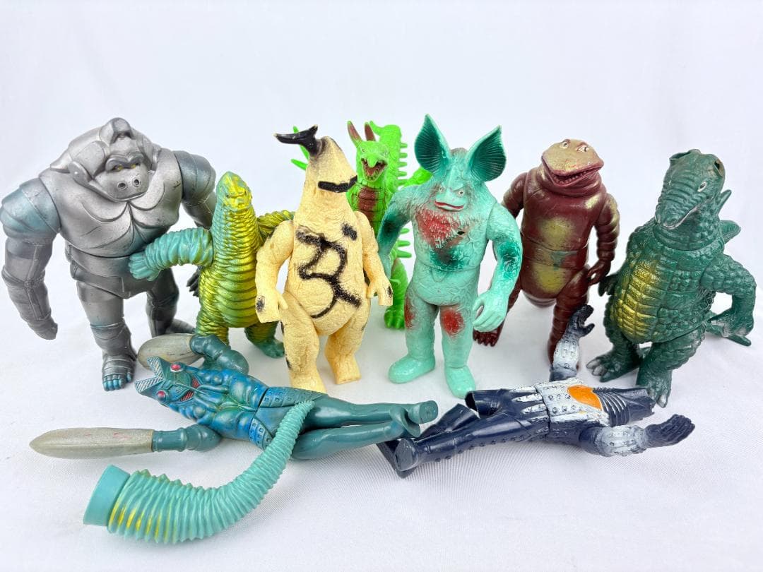 ウルトラマン 怪獣 硬質 ジャンク 現状 破損あり 昭和 レトロ 特撮 まとめ