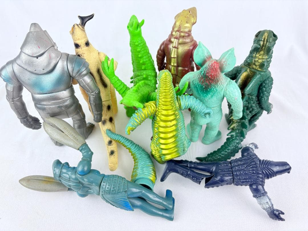 ウルトラマン 怪獣 硬質 ジャンク 現状 破損あり 昭和 レトロ 特撮 まとめ