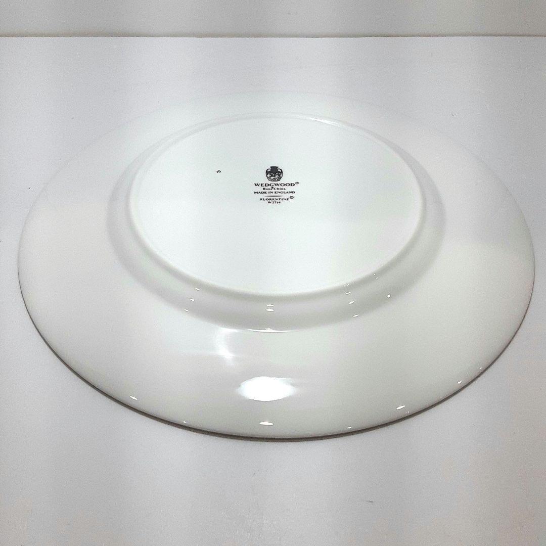 専用Y1275-8 ウェッジウッド フロレンティーンターコイズ 大皿2枚　ぬ
