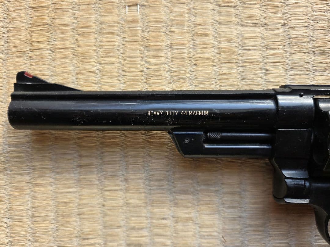 MGC 6.5インチ　44マグナム　レザー製ホルスター付きリボルバー