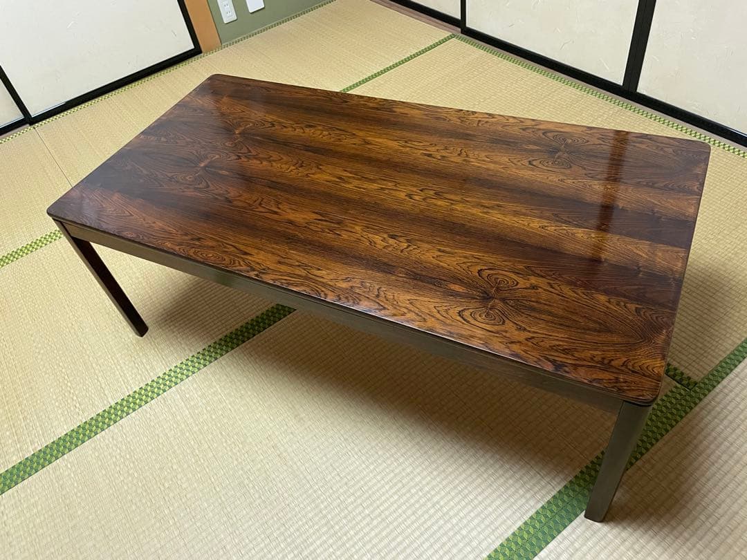 木製 ローテーブル 座卓
