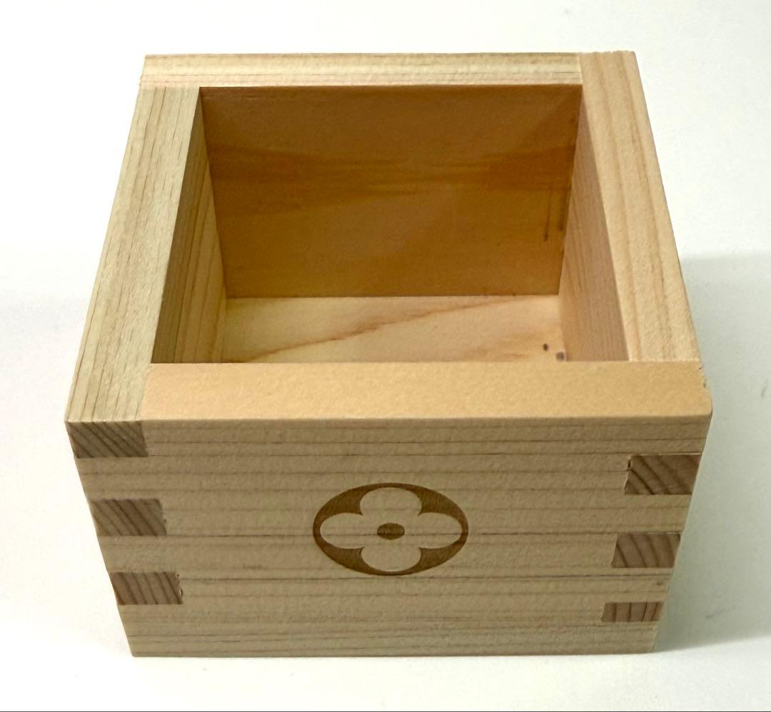 未使用 ルイヴィトン イベント ノベルティ 木製 枡 マス ハンドタオル セット