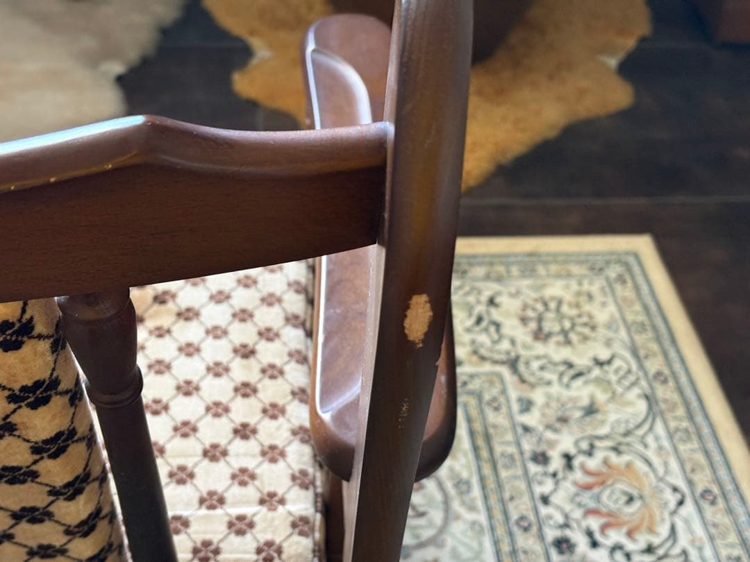 アームソファ　2人掛け　ジャパニーズビンテージ　クラシック家具　KY