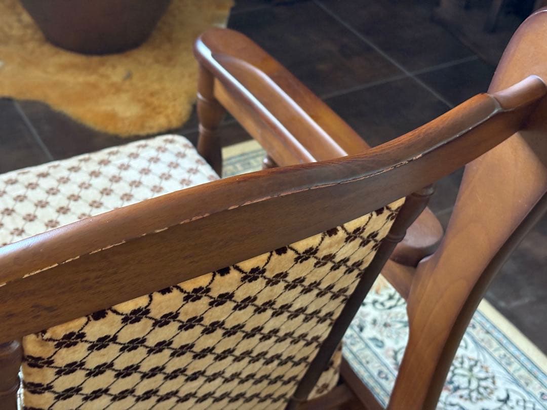 アームソファ　2人掛け　ジャパニーズビンテージ　クラシック家具　KY