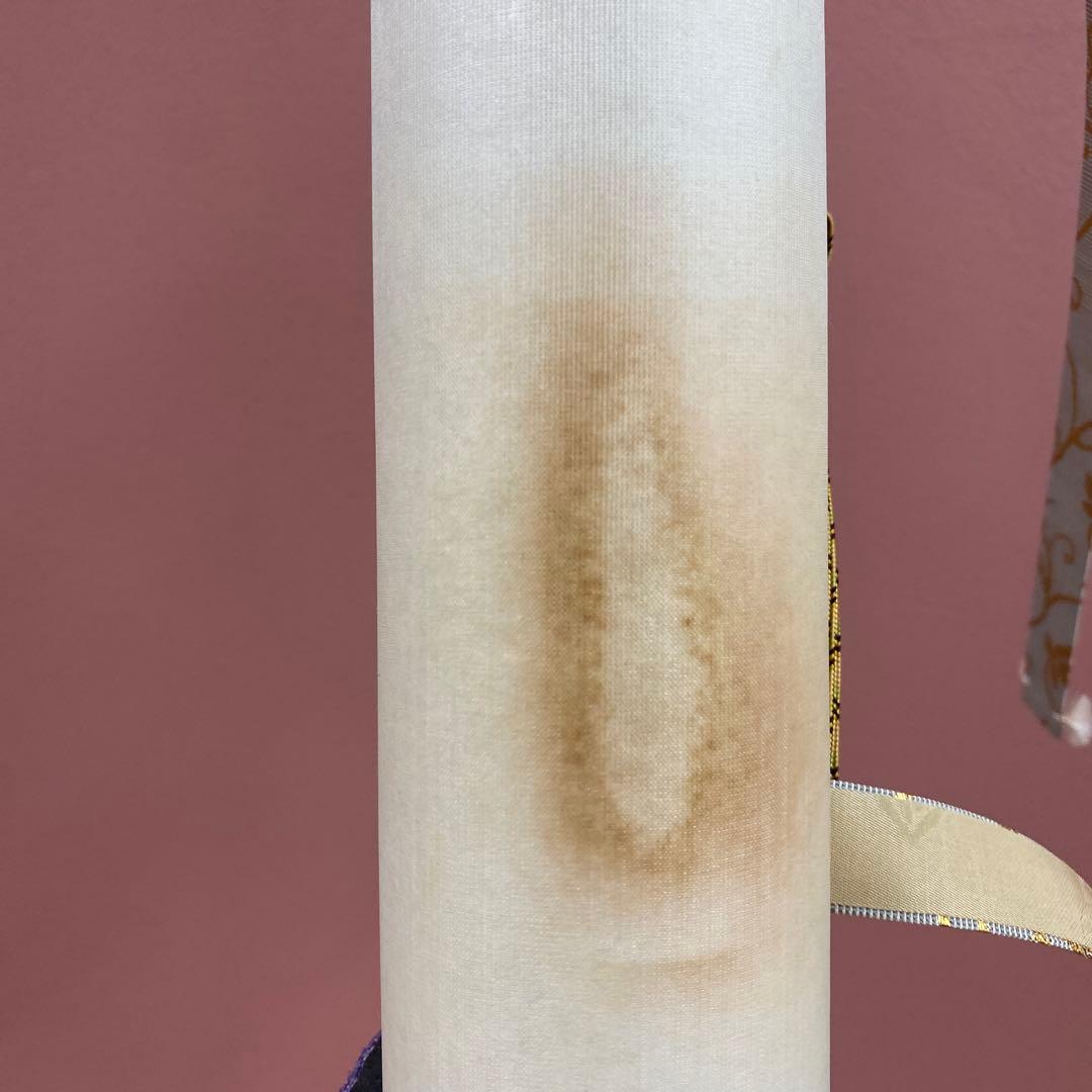 美品 掛け軸 高橋新三郎作 東大寺図 共箱 太巻き付 京都 風景画