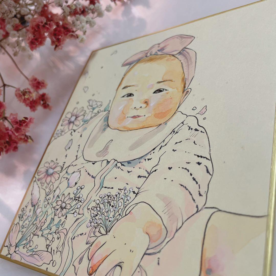 ♡花束みたいな♡オーダー似顔絵♡6600