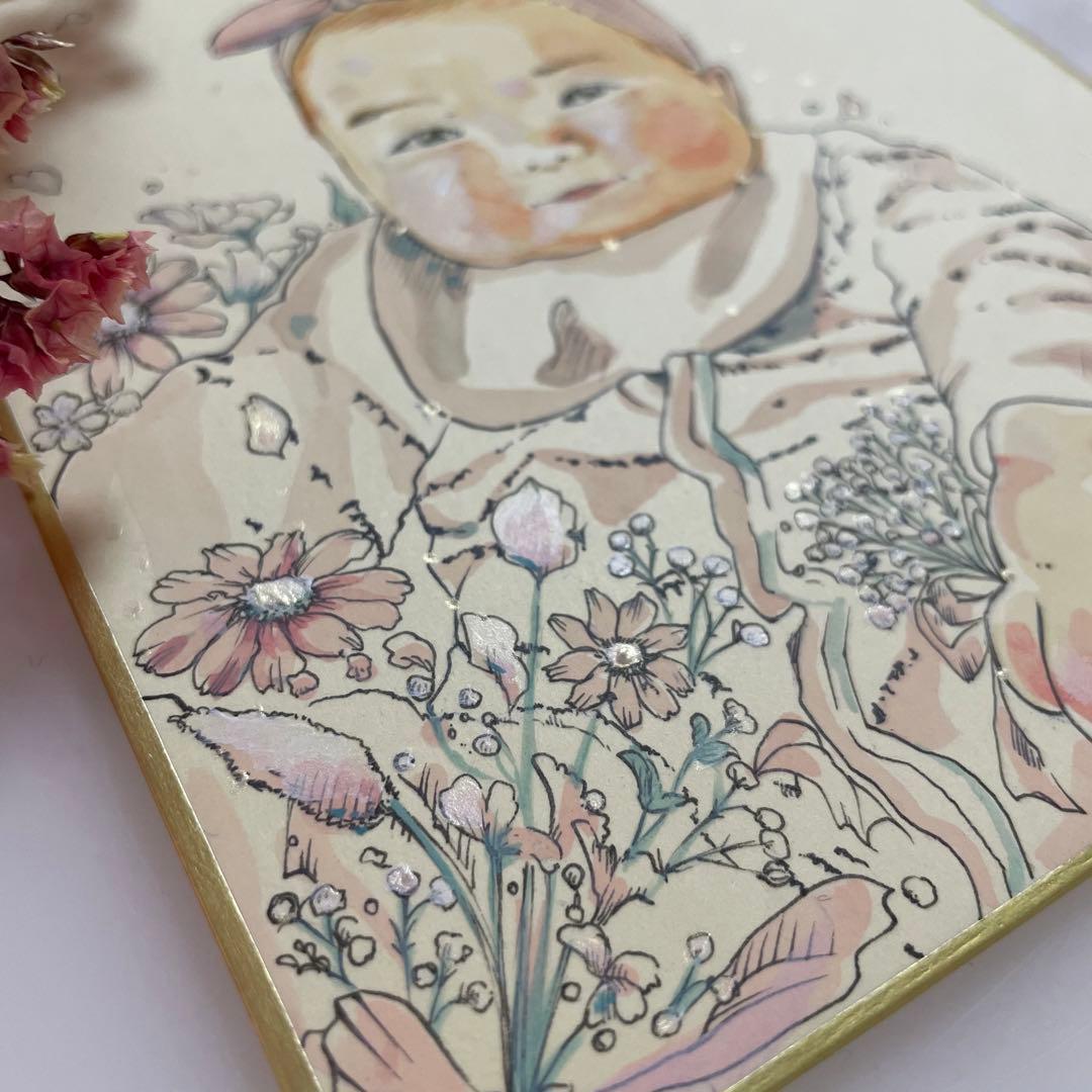 ♡花束みたいな♡オーダー似顔絵♡6600