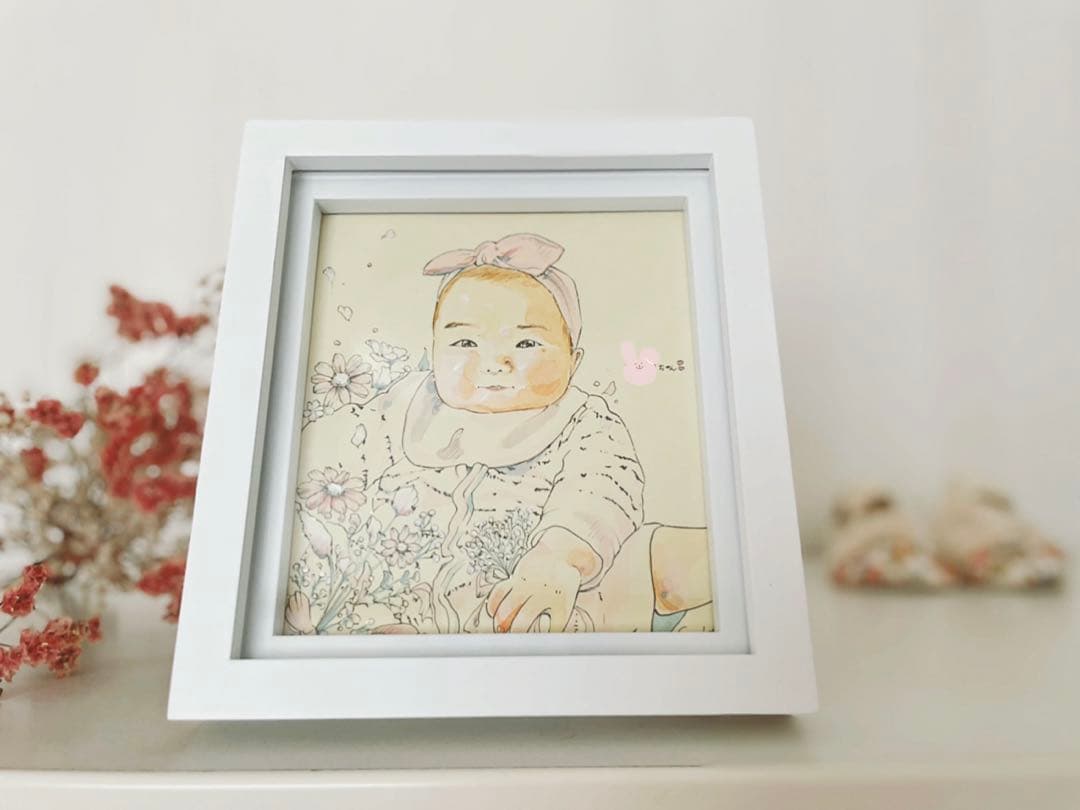 ♡花束みたいな♡オーダー似顔絵♡6600