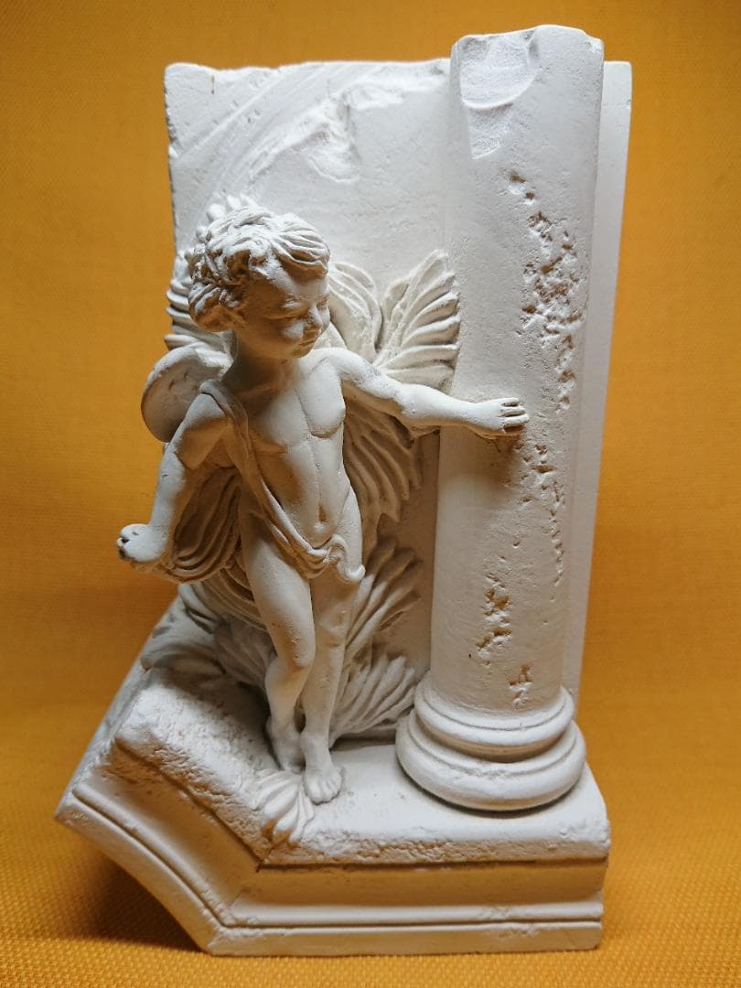 【美品】天使　エンジェル　オブジェ　置物　インテリア　工芸品　美術品　A3153