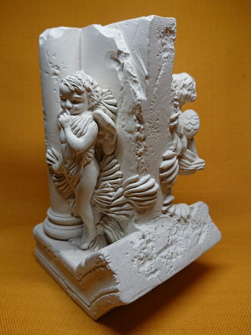 【美品】天使　エンジェル　オブジェ　置物　インテリア　工芸品　美術品　A3153