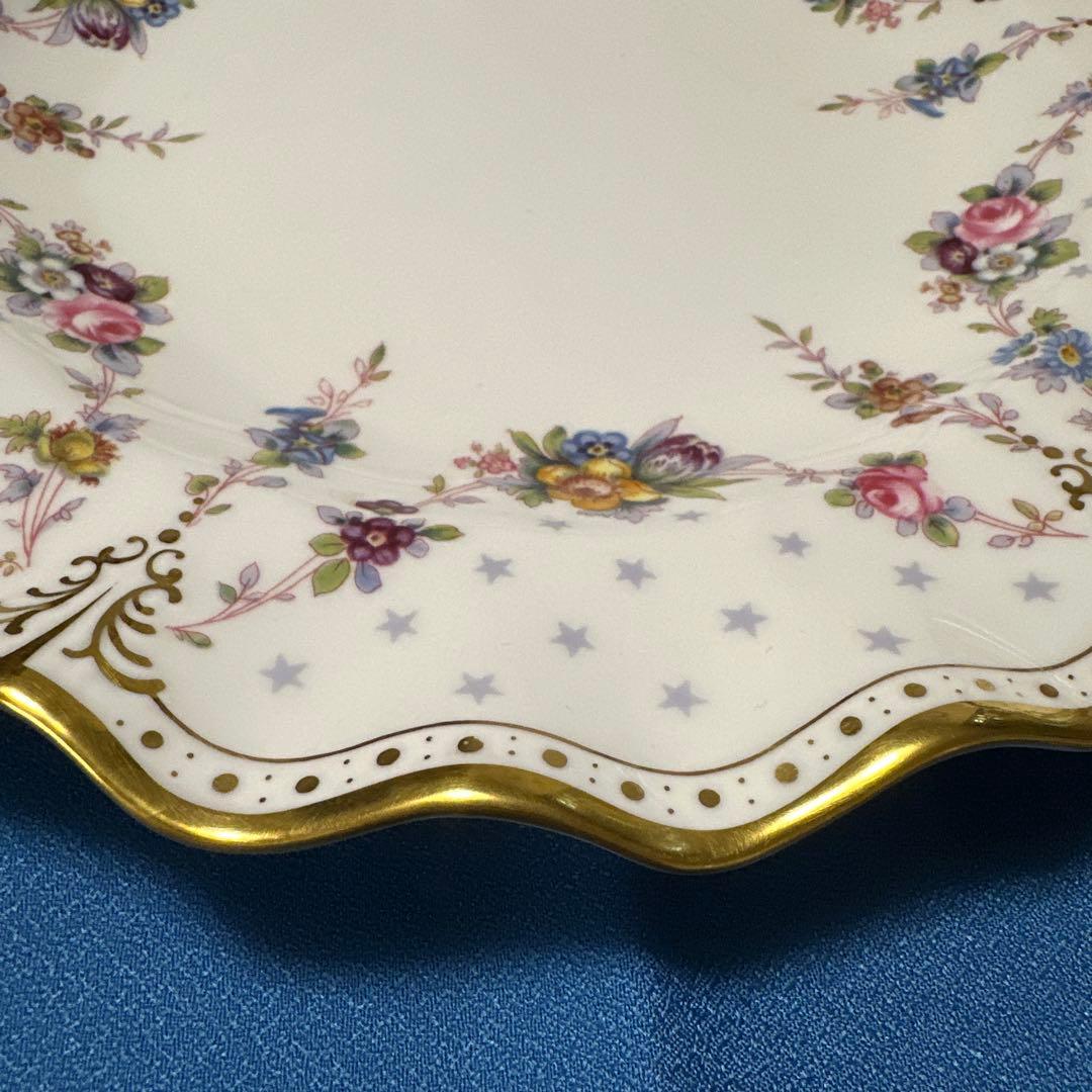 ロイヤルクラウンダービー　ロイヤルアントワネット プレート26cm