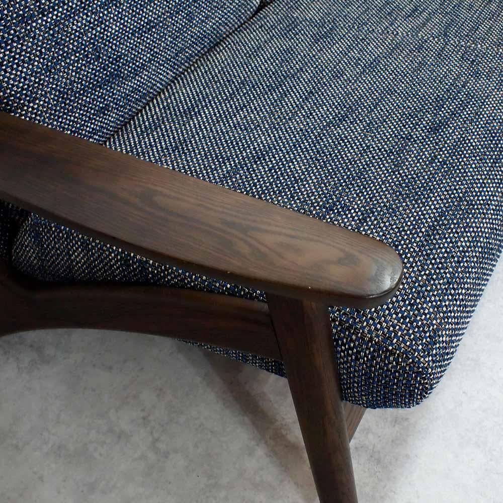 浜本工芸 リミットLO 3人掛けソファ 190cm オーク材 ZR24515