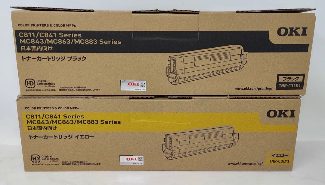 OKI 純正トナーカートリッジ 4本セット