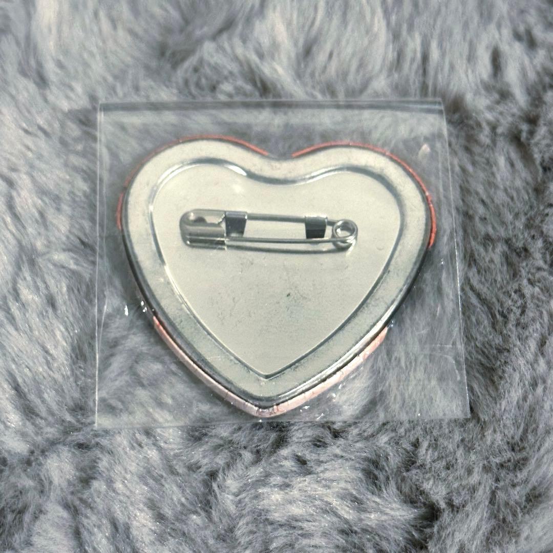 ナカノヒトゲノム【実況中】 駆堂アンヤ プリロール ハート型缶バッジ レア