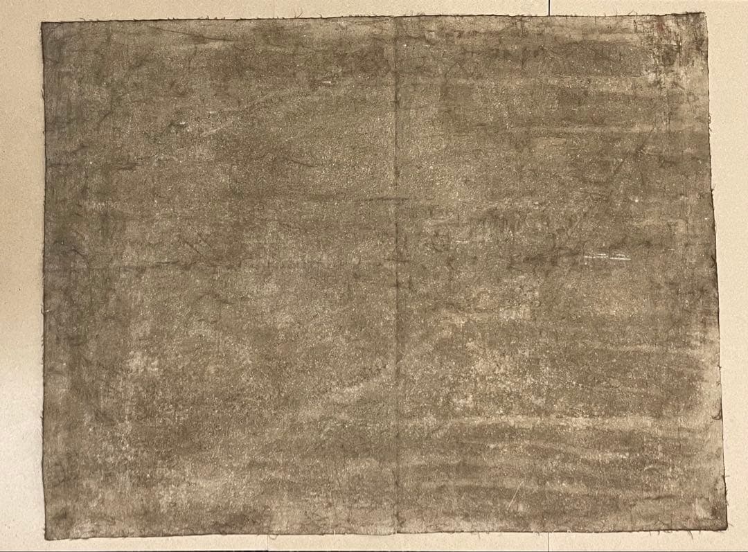 チベット仏教美術　時代　大威徳明王　ヤマーンタカ　肉筆　タンカ