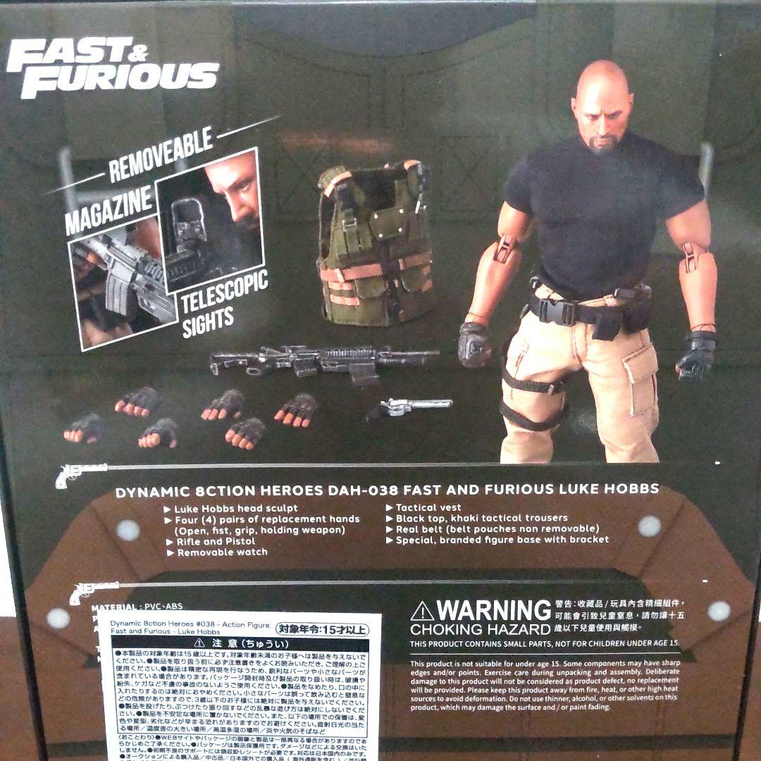 ホットトイズ 　ワイルドスピード　ルーク・ホブス DAH-038 フィギュア