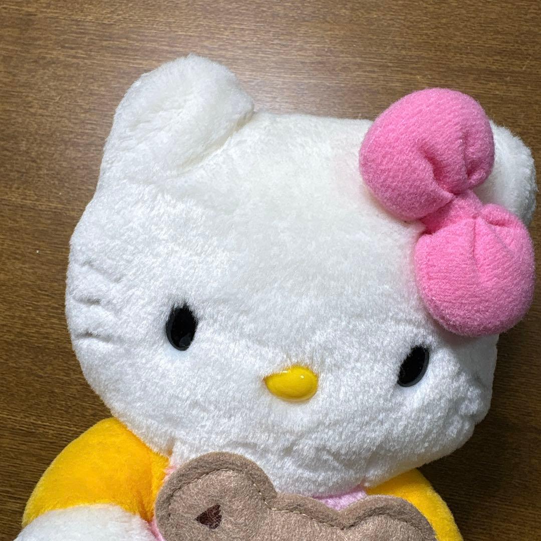 希少 サンリオ キティ くま 抱っこ ぬいぐるみ 抱きぐるみ レトロ