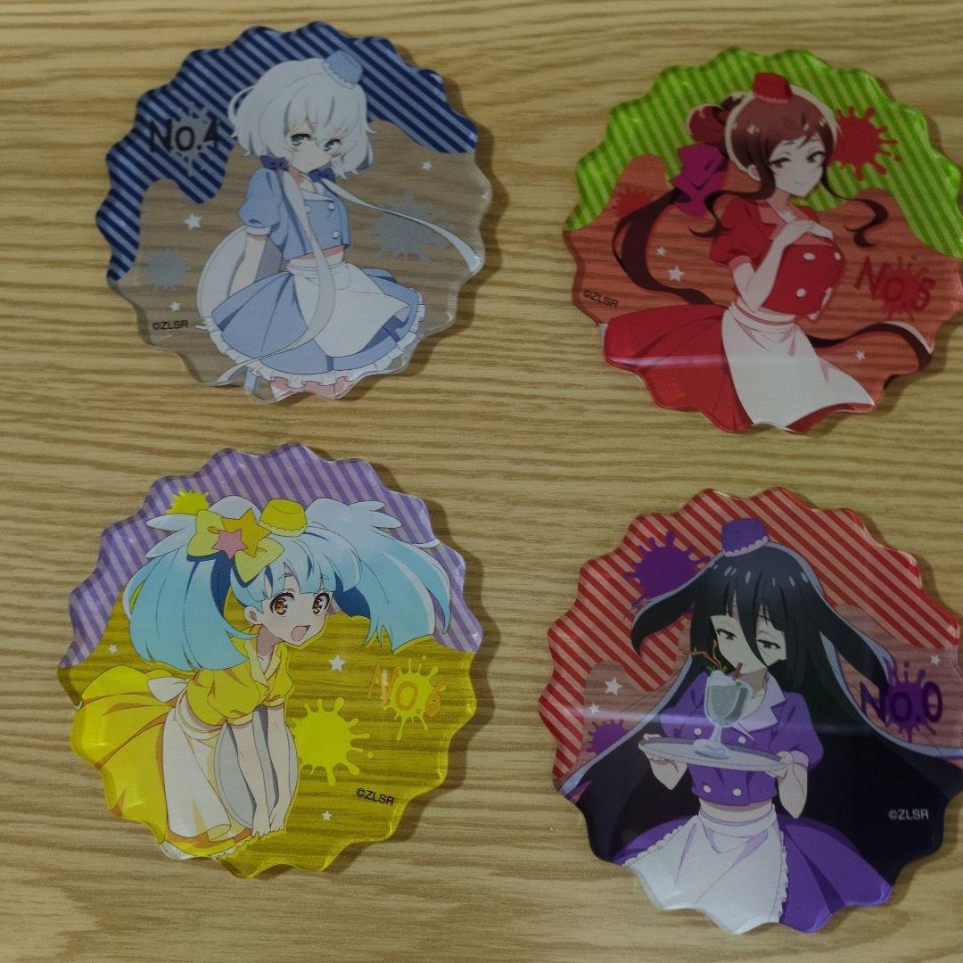 ゾンビランドサガ　コラボカフェトーキョー　アクリルコースター