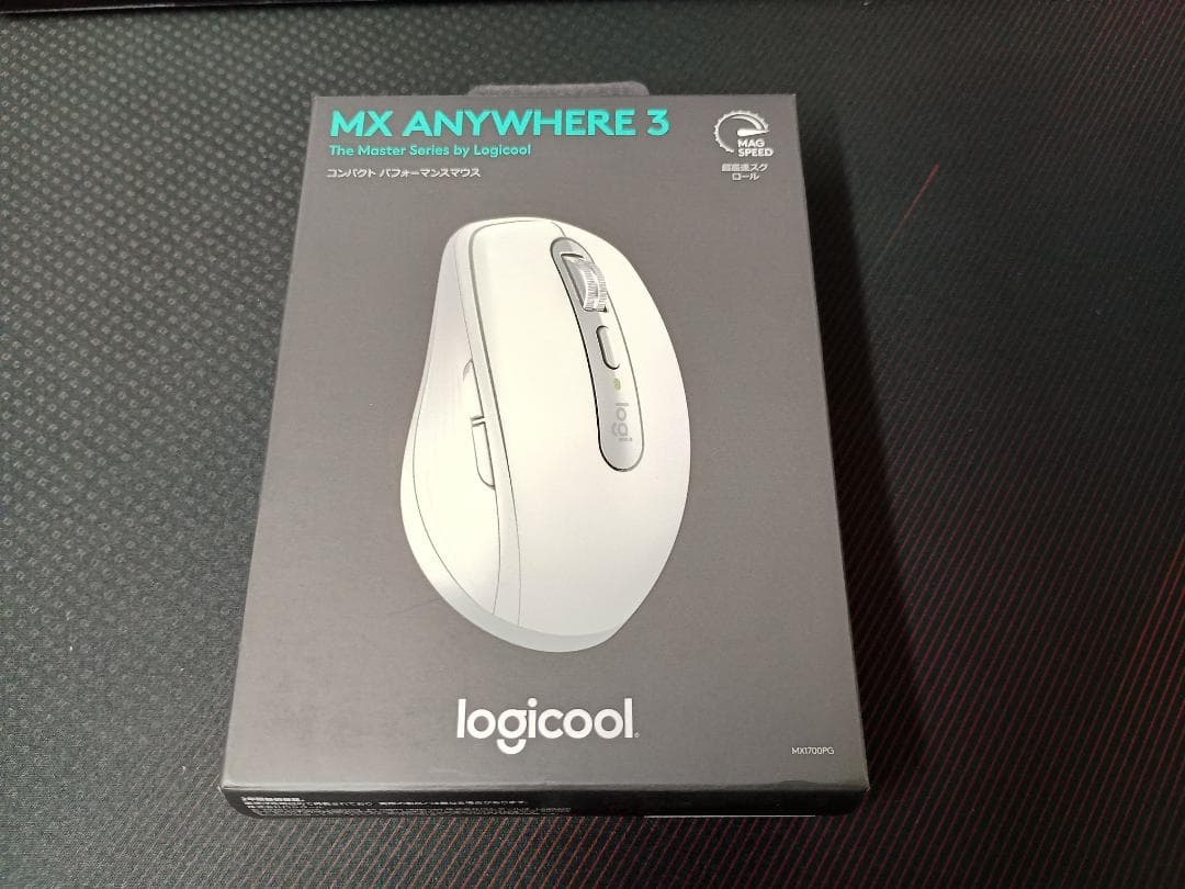 マウス・トラックボール Logicool MX Anywhere 3 MX1700PG Unifying