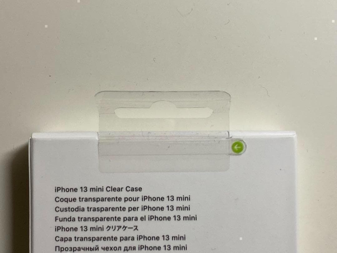 【新品】純正 iPhone 13 mini クリアケース①