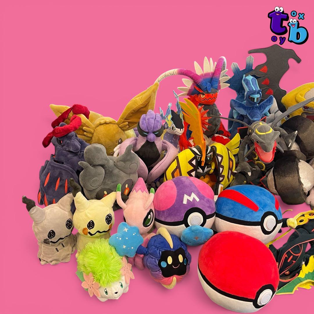 ポケモン 豪華ぬいぐるみ35個 まとめ売り