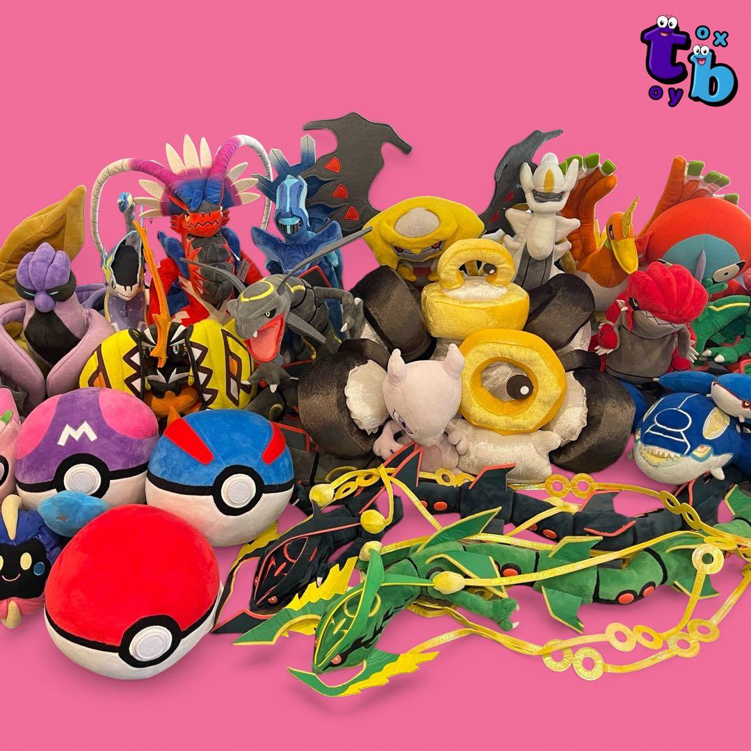 ポケモン 豪華ぬいぐるみ35個 まとめ売り