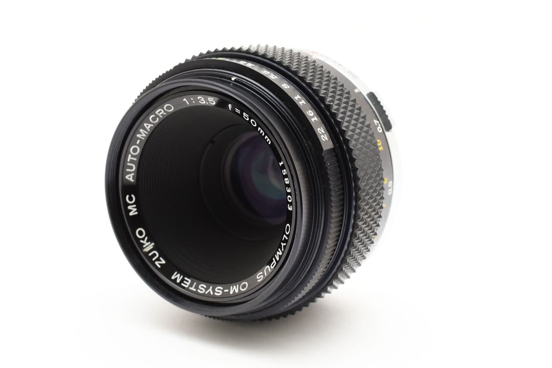 レンズ(単焦点) Olympus ZUIKO AUTO-MACRO 50mm F3.5 #8195