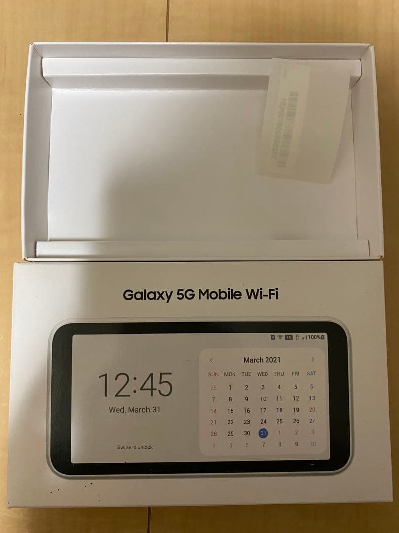 Galaxy 5G Mobile Wi-Fi SCR01 ホワイト