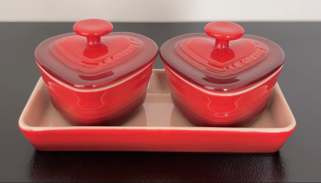 【Le Creuset (ルクルーゼ) 】食器セット　ミニココット　ラムカン