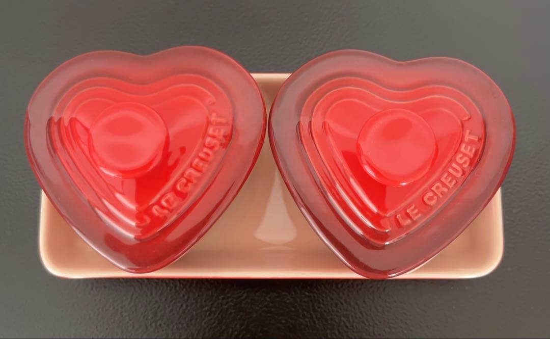 【Le Creuset (ルクルーゼ) 】食器セット　ミニココット　ラムカン