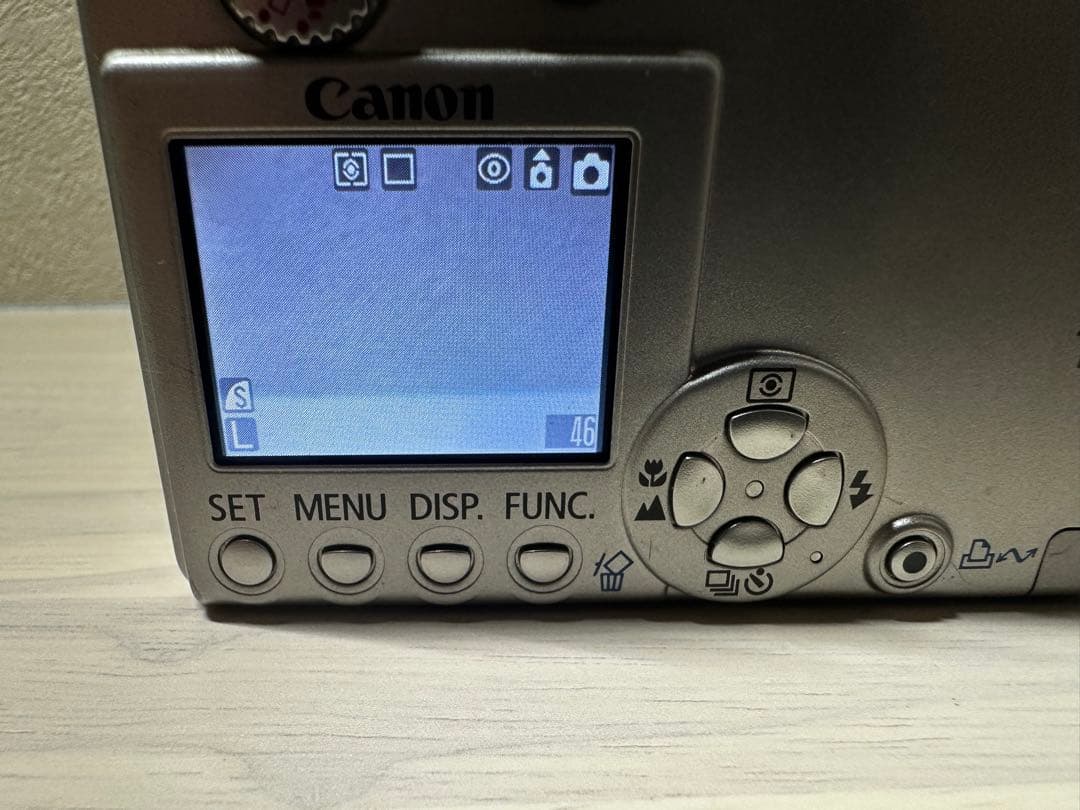 充電器付【完動品】Canon IXY DIGITAL 500 5.0メガピクセル