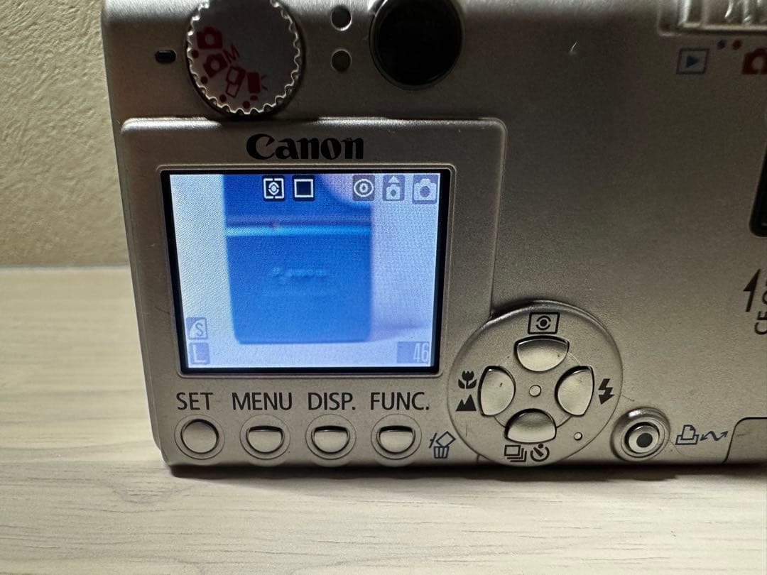 充電器付【完動品】Canon IXY DIGITAL 500 5.0メガピクセル