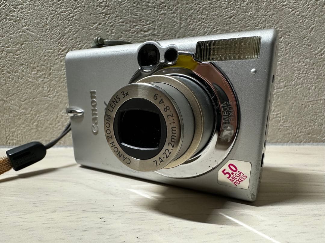 充電器付【完動品】Canon IXY DIGITAL 500 5.0メガピクセル