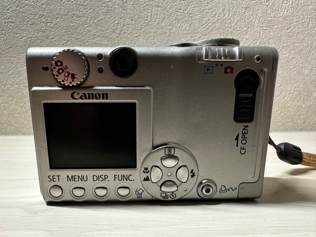充電器付【完動品】Canon IXY DIGITAL 500 5.0メガピクセル