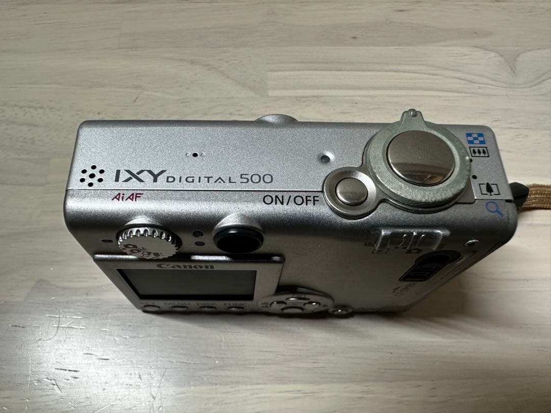 充電器付【完動品】Canon IXY DIGITAL 500 5.0メガピクセル