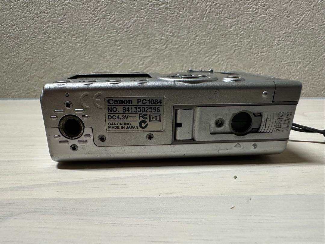 充電器付【完動品】Canon IXY DIGITAL 500 5.0メガピクセル
