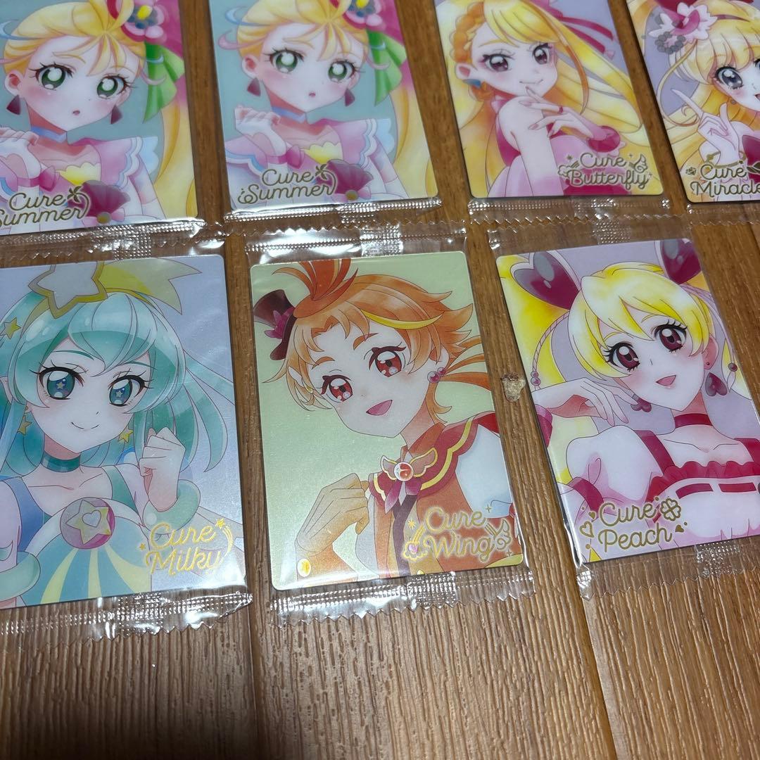 プリキュアウエハース　HR まとめ売り未開封　１３枚