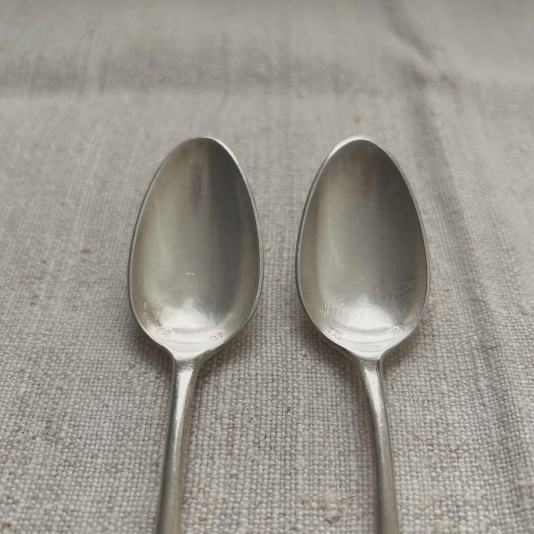 フランス　アンティークスプーン　4本まとめて