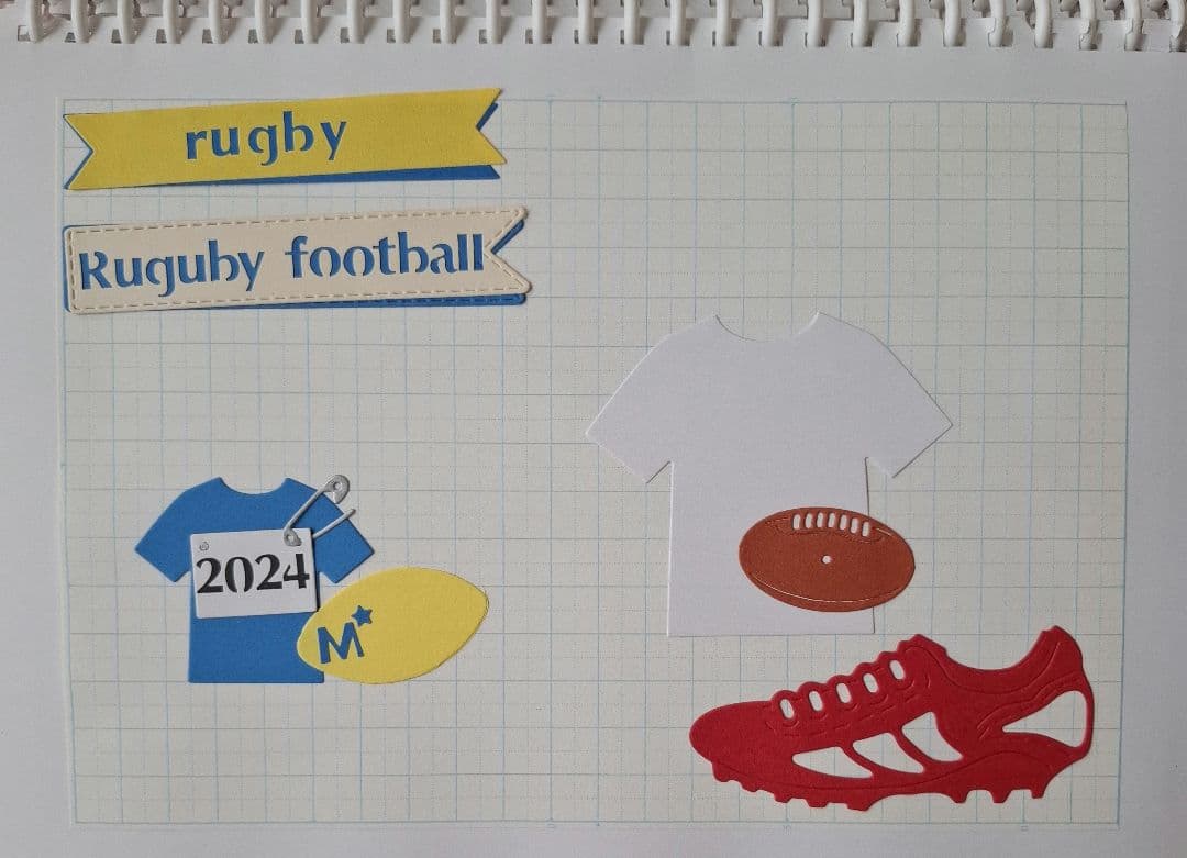 オーダー受付専用ページ～ラグビー～ クラフトパンチ　ダイカット