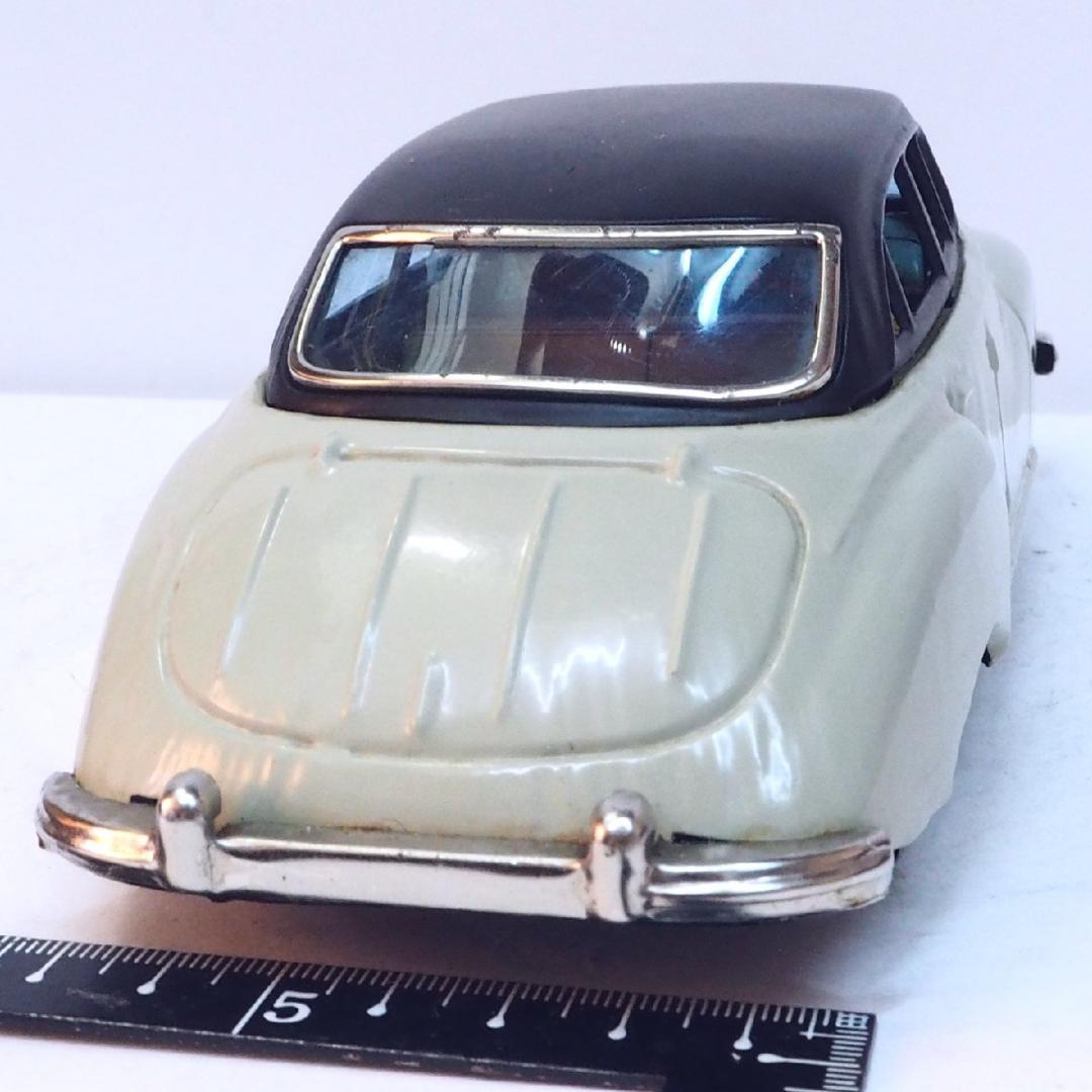 萬代屋【DKW 1000 リムジン 薄いグレー】ブリキtin toy car箱無