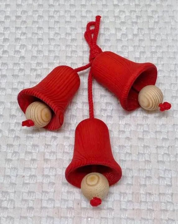 アーリッカ木製オーナメント(パイン＝松)、オーナメント： ヴィンテージ