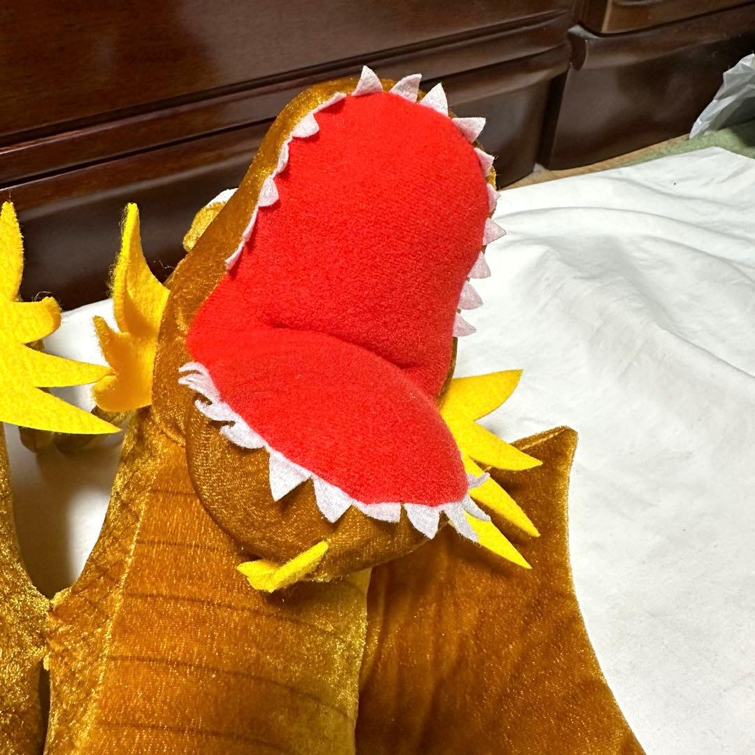 ゴジラ　GODZILLA　キングギドラ　ダイカットクッション　ぬいぐるみ