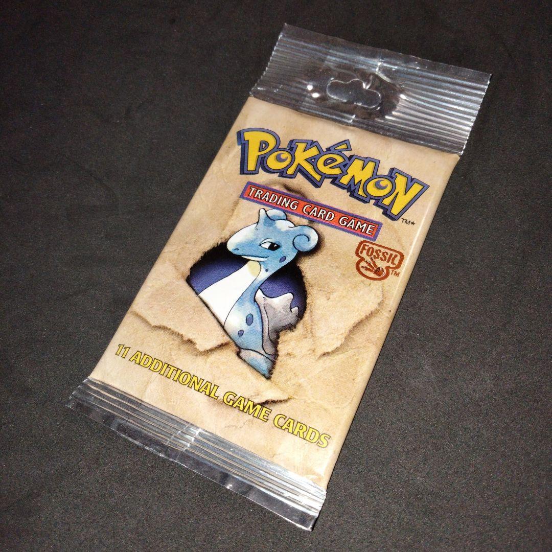 秘蔵 ポケモンカードゲーム Fossil パック 未開封 旧裏