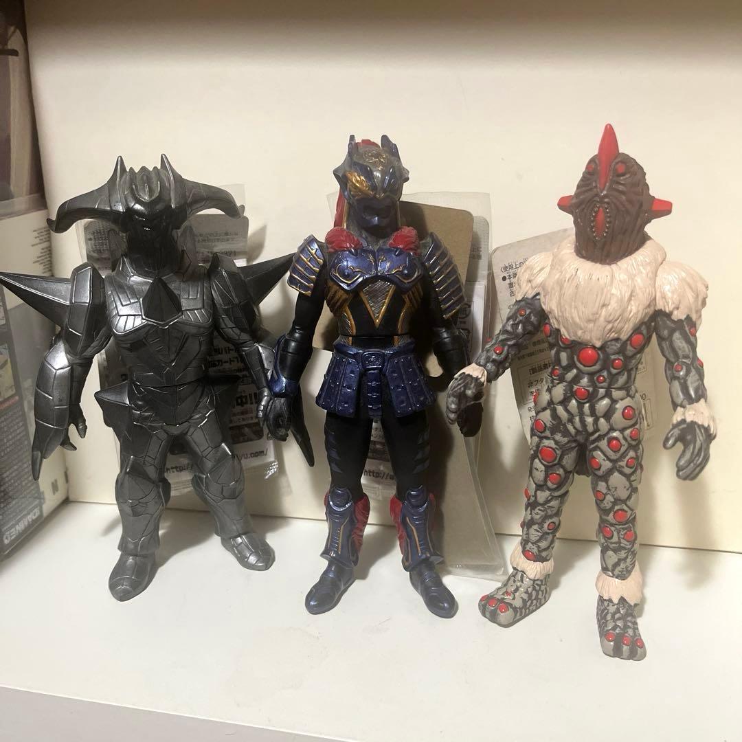 バンダイ製 ウルトラ怪獣シリーズ ソフビ フィギュア 5体セット