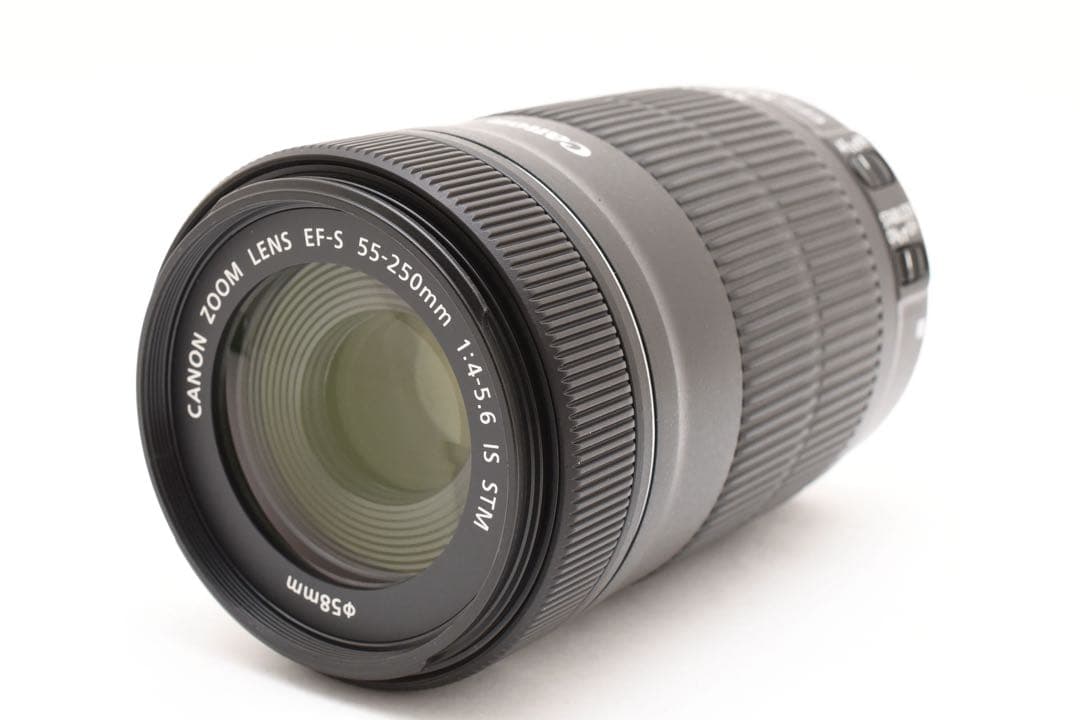 美品　Canon EF-S 55-250mm f/4-5.6 IS STM